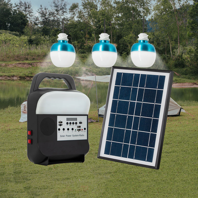 ฉากยึดผนังกันน้ำระบบแสงสว่างพลังงานแสงอาทิตย์ IP65 DC 49.5cm * 40.5cm * 46cm
