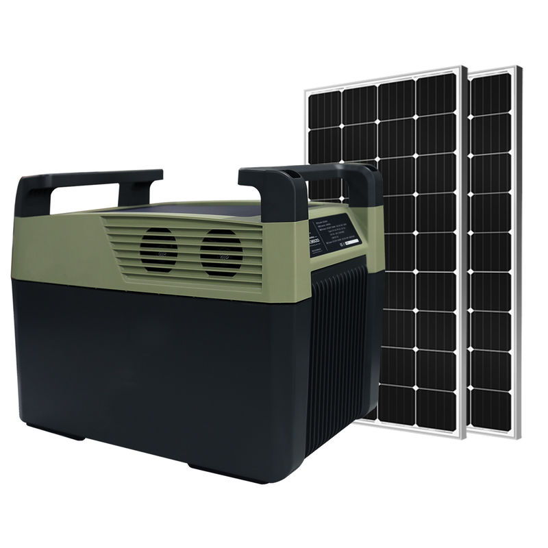 ชุดเครื่องกำเนิดไฟฟ้าระบบพลังงานแสงอาทิตย์แบบพกพากำลังไฟ 3200W สำหรับบ้านพร้อมแบตเตอรี่ลิเธียม