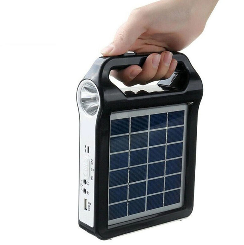 ชุดไฟพลังงานแสงอาทิตย์แบบพกพาประสิทธิภาพสูงแผง Mini Off Grid สำหรับบ้าน