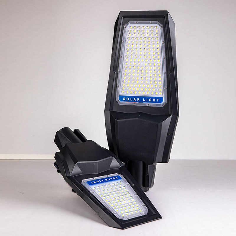 ไฟถนนพลังงานแสงอาทิตย์แบบกันน้ำ IP65 รวมแบตเตอรี่ลิเธียมสวนถนน Led ไว้ในที่เดียว