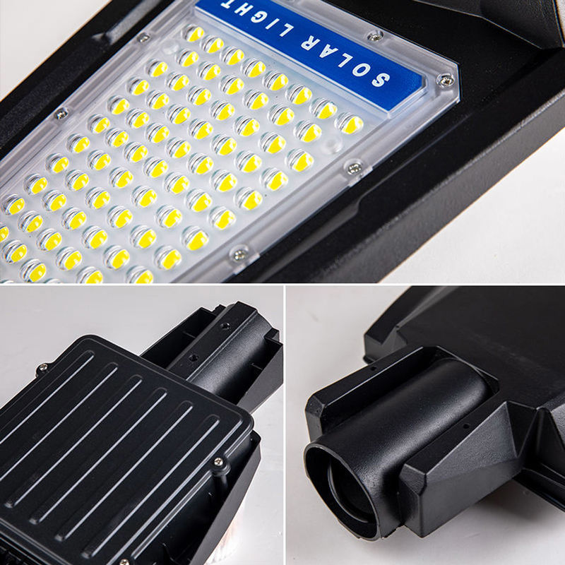 ไฟถนนพลังงานแสงอาทิตย์แบบกันน้ำ IP65 รวมแบตเตอรี่ลิเธียมสวนถนน Led ไว้ในที่เดียว
