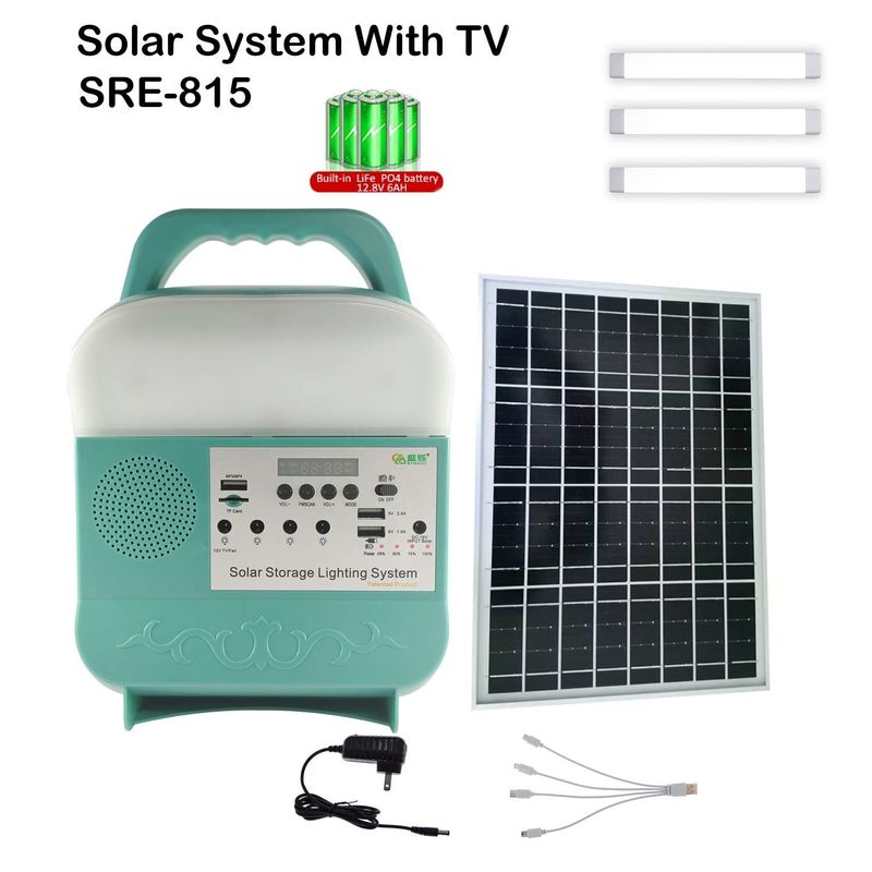 SRE-815 ไฟฉุกเฉินพลังแสงอาทิตย์ มีเวลาทํางาน 10 ชั่วโมง