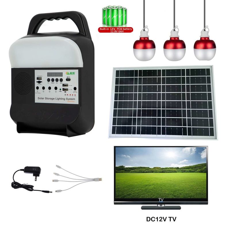 ไฟตั้งแคมป์ฉุกเฉินพลังงานแสงอาทิตย์ Led แบบพกพา ABS กลางแจ้ง SRE-815-A 16W