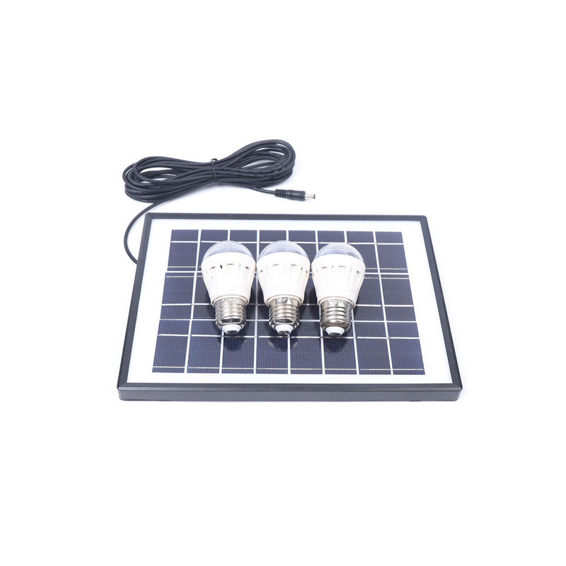 ระบบไฟพลังงานแสงอาทิตย์ 12V ไฟ LED 8 