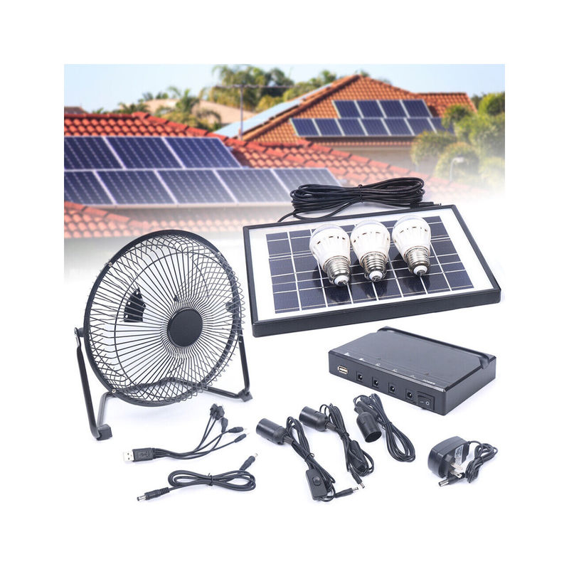 ขายส่ง Office Home Solar Battery พัดลมตั้งโต๊ะแบบชาร์จไฟ DC พัดลมตั้งโต๊ะตั้งโต๊ะใช้ไฟ LED ฉุกเฉินชาร์จ USB