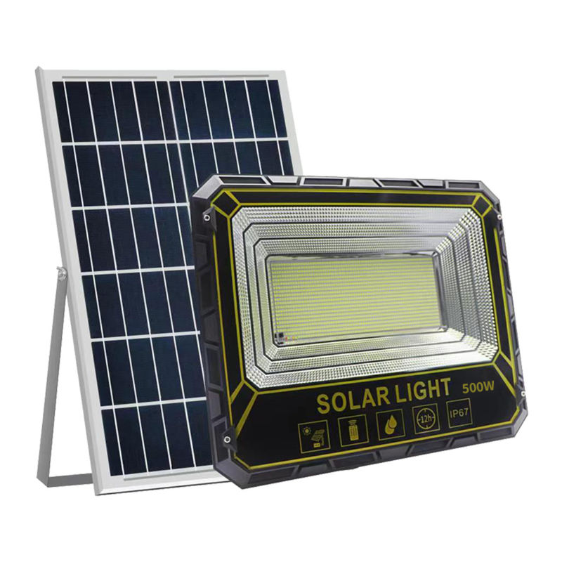 300W 600W Solar Wall Flood Light Outdoor Sensor Waterproof Garden Led DC 6V