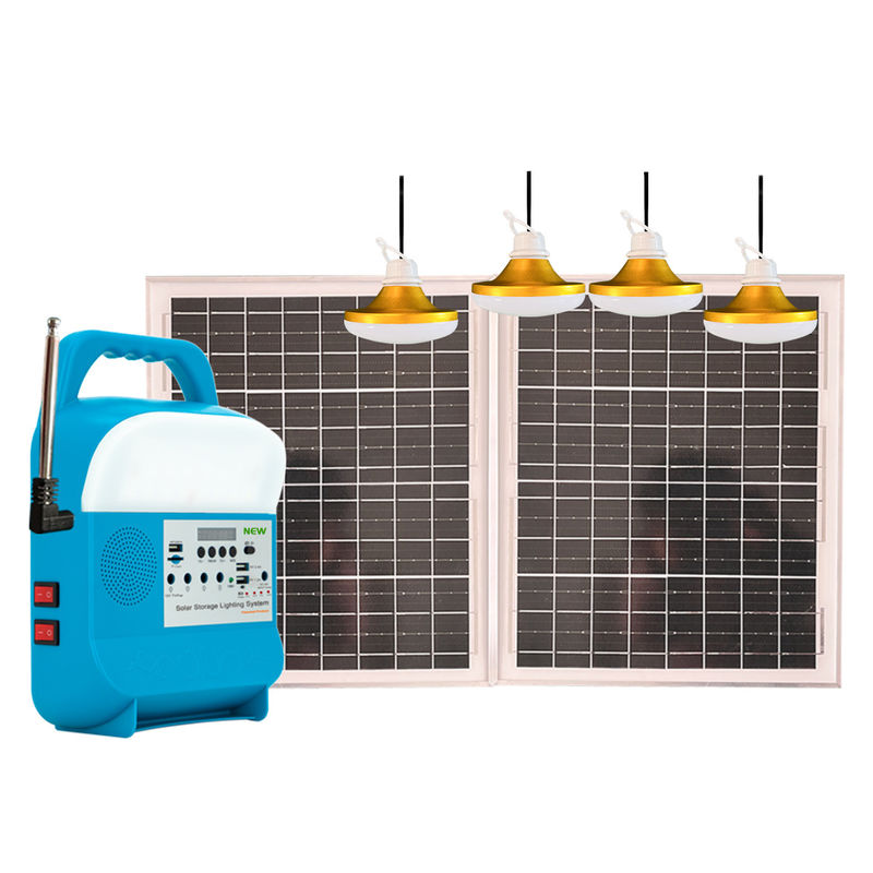 818 LED ระบบไฟบ้านพลังงานแสงอาทิตย์พร้อมระดับ IP65 สำหรับทีวีและพัดลมสถานีพลังงานแสงอาทิตย์แบบพกพา