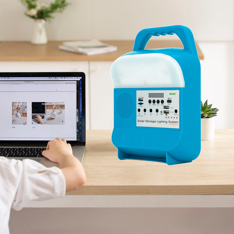 ธนาคารพลังงานแสงอาทิตย์ 12.8V 10000mah Power Station สำหรับโทรศัพท์มือถือ Solar Powerbank Mobile Power Station