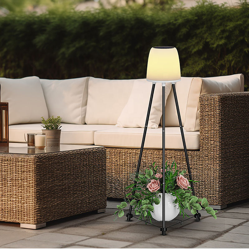 ABS/เหล็ก LED แสงแสงแสงอาทิตย์ตกแต่งภายนอก 22*20*40.5 ซม กล่องภายใน 1.9KG G.W