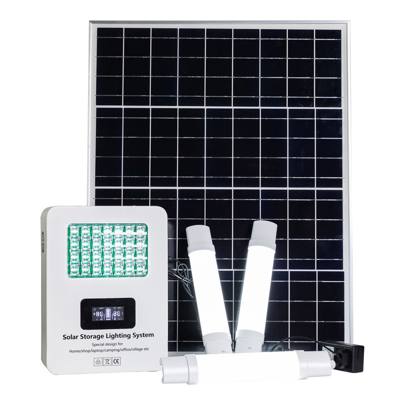 เครื่องกําเนิดพลังแสงอาทิตย์พกพาแรงสูง ความจุของแบตเตอรี่ 12V 25AH เวลาชาร์จ 6-8 ชั่วโมง