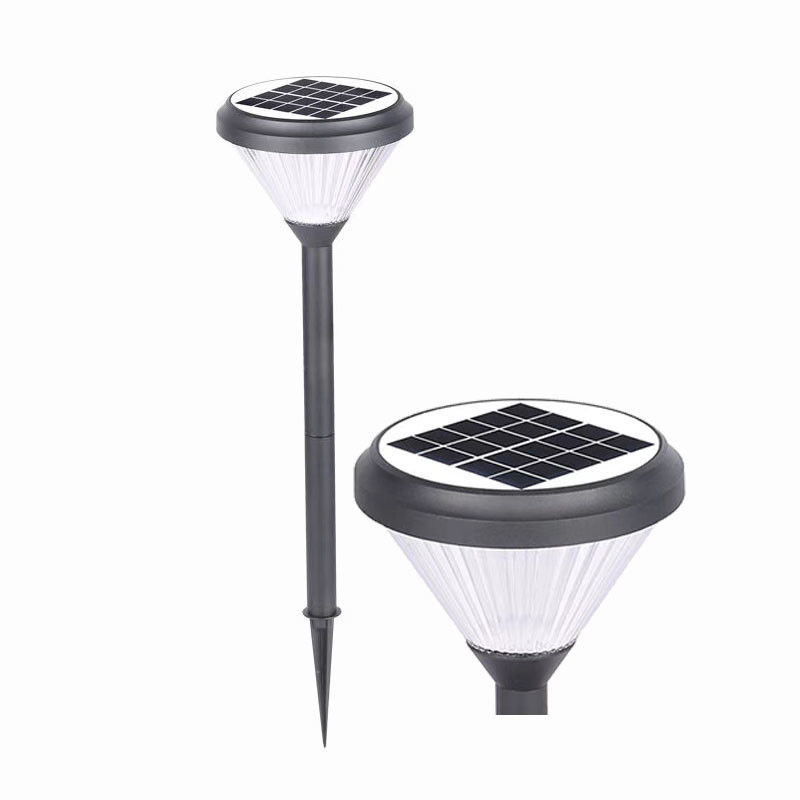 ขายการตกแต่งกันน้ำไฟ LED พลังงานแสงอาทิตย์กลางแจ้งสนามหญ้าสปอตไลท์เข็มสวนไฟ