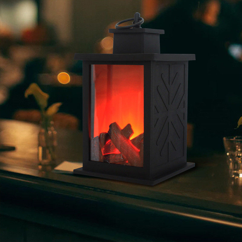 OEM ODM Garden ไฟตกแต่งพลังงานแสงอาทิตย์ Flame Lanterns สำหรับการตั้งแคมป์กลางแจ้ง