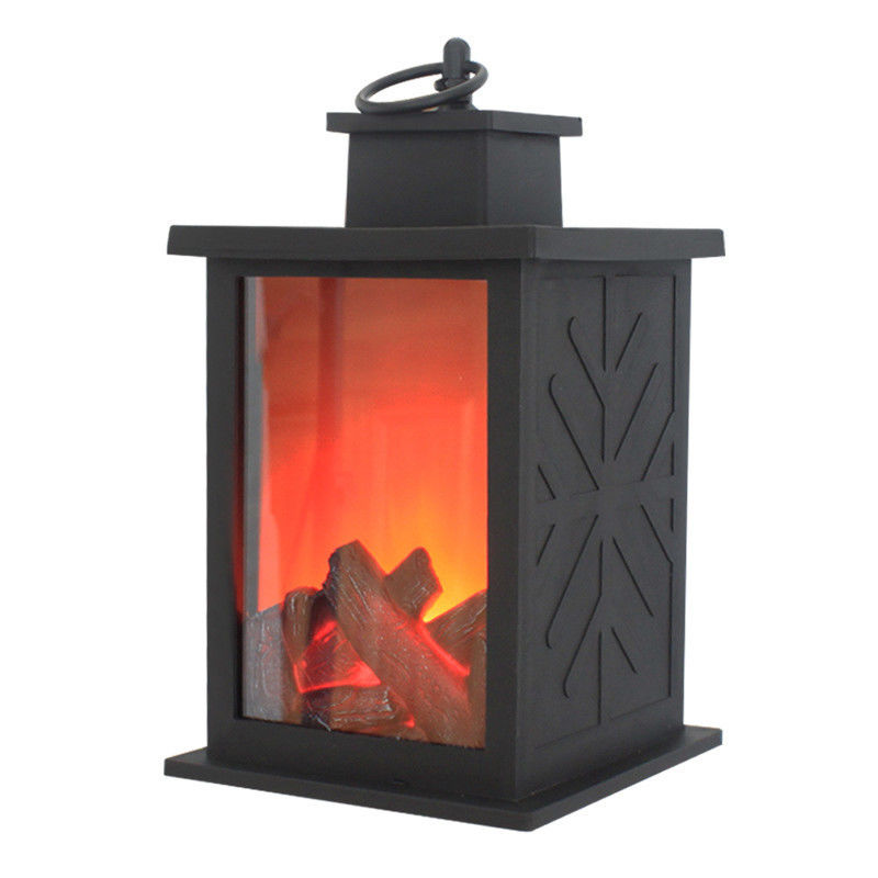 OEM ODM Garden ไฟตกแต่งพลังงานแสงอาทิตย์ Flame Lanterns สำหรับการตั้งแคมป์กลางแจ้ง
