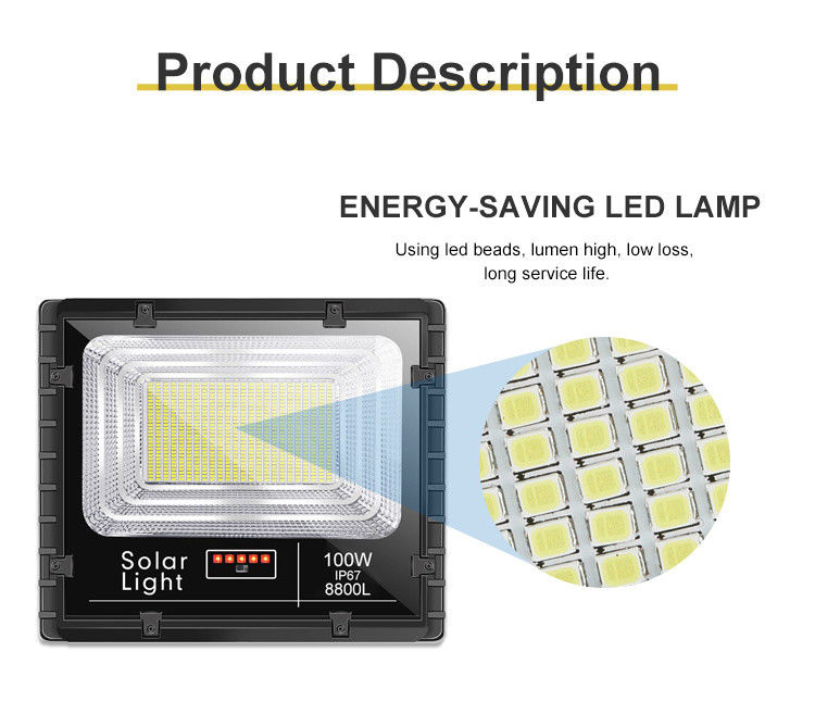 กันน้ำกลางแจ้ง LED Floodlight Reflector 300W 500W 1000W SMD ไฟ LED น้ำท่วม