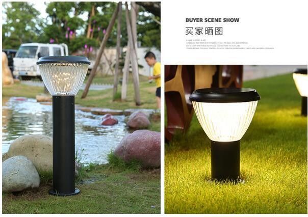 ไฟ LED สวนพลังงานแสงอาทิตย์กันน้ำ 5W สำหรับลานกลางแจ้ง Patio Driveway Garden Pathway