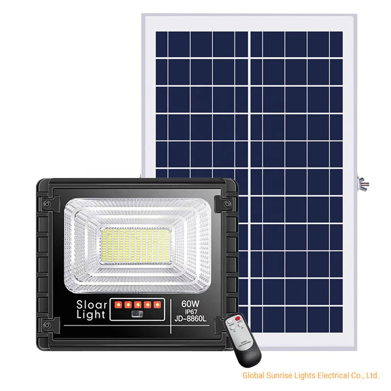 LED Garden Outdoor Solar Flood Light Motion Sensor ขับเคลื่อนด้วยระบบควบคุมแสงอัจฉริยะ
