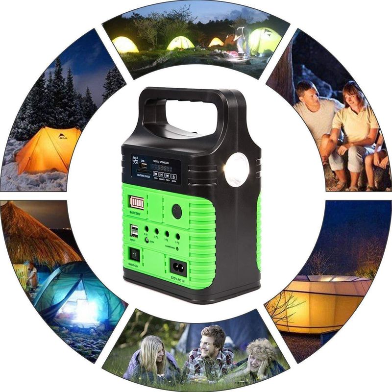 วิทยุ FM พลังงานแสงอาทิตย์ Solar Kit off Grid Solar System ชุดไฟบ้านพลังงานแสงอาทิตย์ 10W Global Sunrise Lights