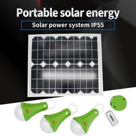 TUV BV 9W แผงโซลาร์เซลล์ Off Grid System Solar Kit สำหรับไฟกลางแจ้ง