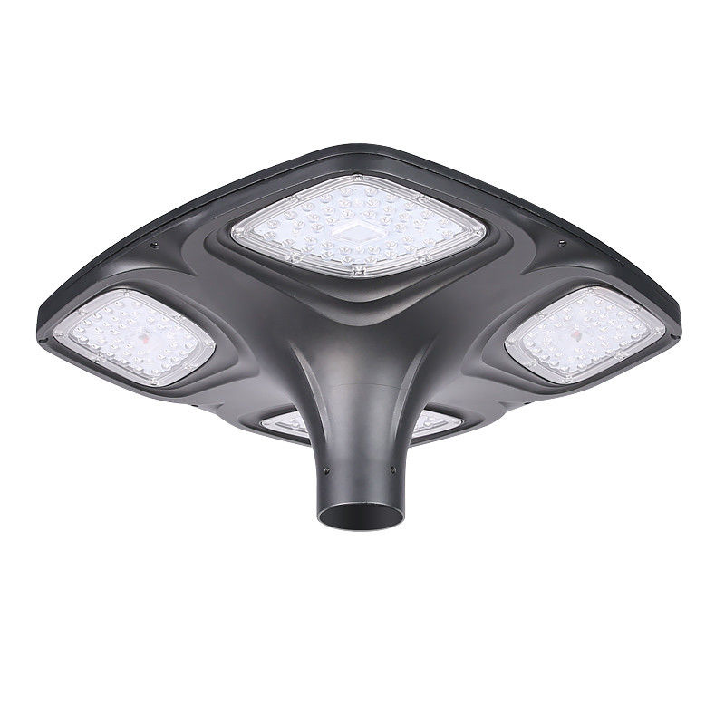 IP65 หล่ออลูมิเนียมไฟถนนพลังงานแสงอาทิตย์ All In One 40W UFO Solar Garden Lights
