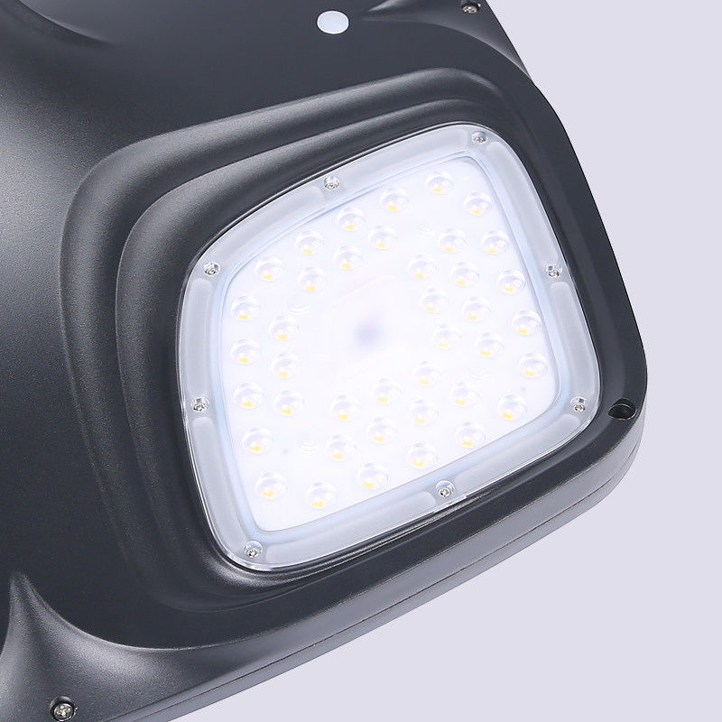 IP65 หล่ออลูมิเนียมไฟถนนพลังงานแสงอาทิตย์ All In One 40W UFO Solar Garden Lights