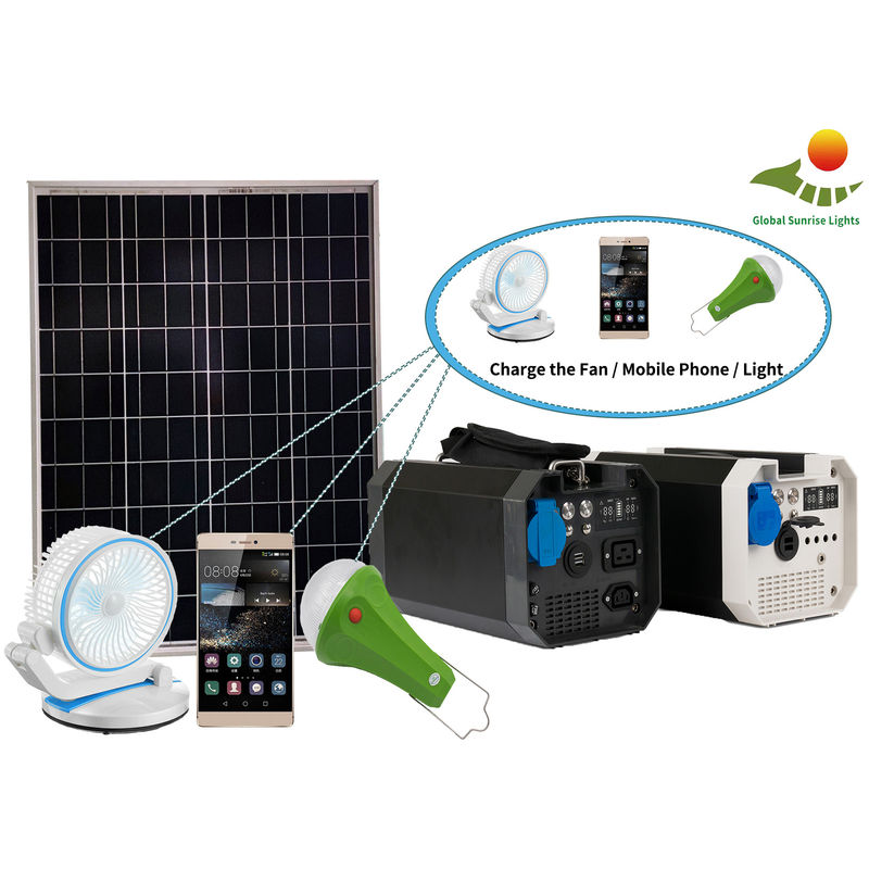 บ้าน 3.7V 520Wh สถานีไฟฟ้าฉุกเฉินแบบพกพาสำหรับไฟฟ้าดับ