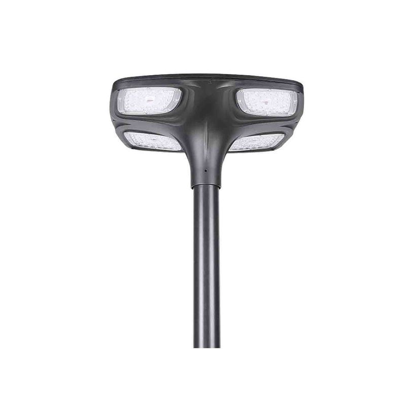 IP65 Waterproof Clover LED ไฟถนนพลังงานแสงอาทิตย์เซนเซอร์พลังงานโคมไฟสวน 3500K DC 6V