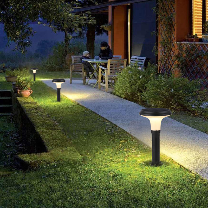DC 5V ไฟสวนพลังงานแสงอาทิตย์กลางแจ้ง 6000K Patio Power Lanterns เซนเซอร์ สำหรับ Home Lawn Walkway