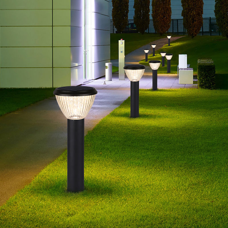 ไฟ LED กลางแจ้ง สวน ระบบไฟส่องสว่างแนวนอนแรงดันต่ำ โคมไฟ Sun Light