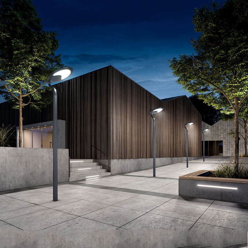 Street Courtyard 25W ไฟ LED สวนพลังงานแสงอาทิตย์สำหรับใช้ในบ้าน สถานีพลังงานแสงอาทิตย์