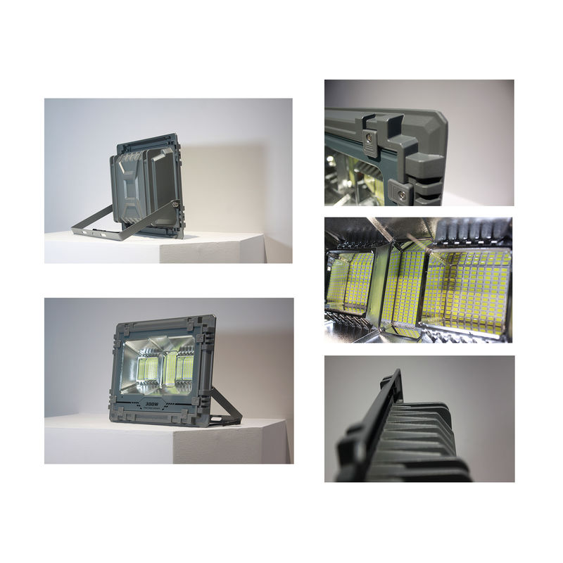 สมาร์ท APP ควบคุม RGB เปลี่ยนสีภายนอก Floodlights พลังงานแสงอาทิตย์