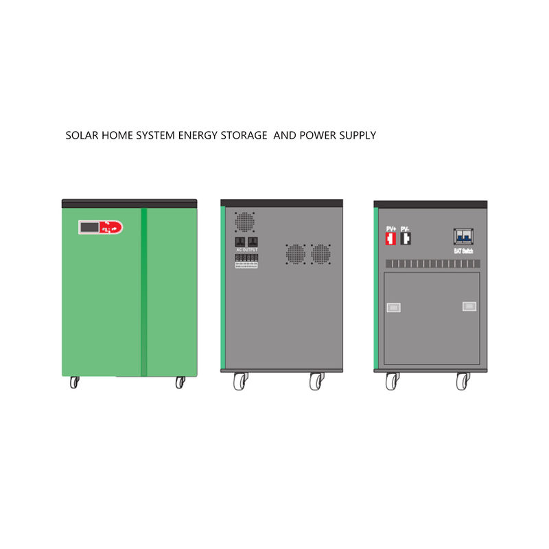 ผลิตภัณฑ์พลังงานในครัวเรือนอุตสาหกรรม Off Grid Power Station 8kw 5kw Complete Solar System