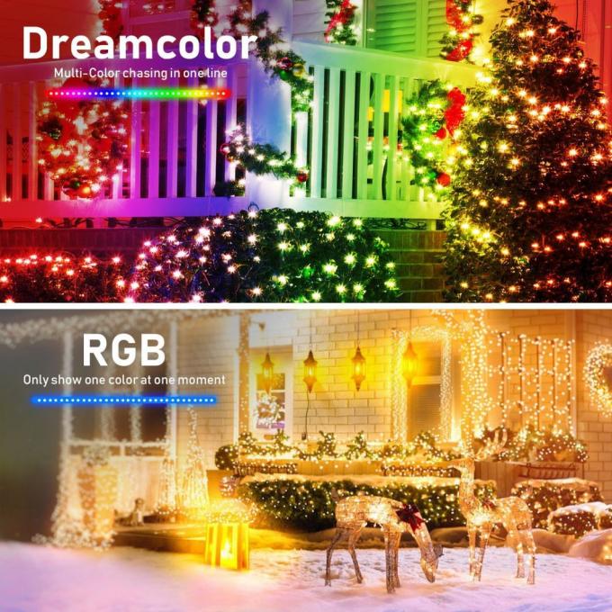 LED String Lights Smart Bluetooth Remote APP Control Halloween Wedding Party festival Christmas