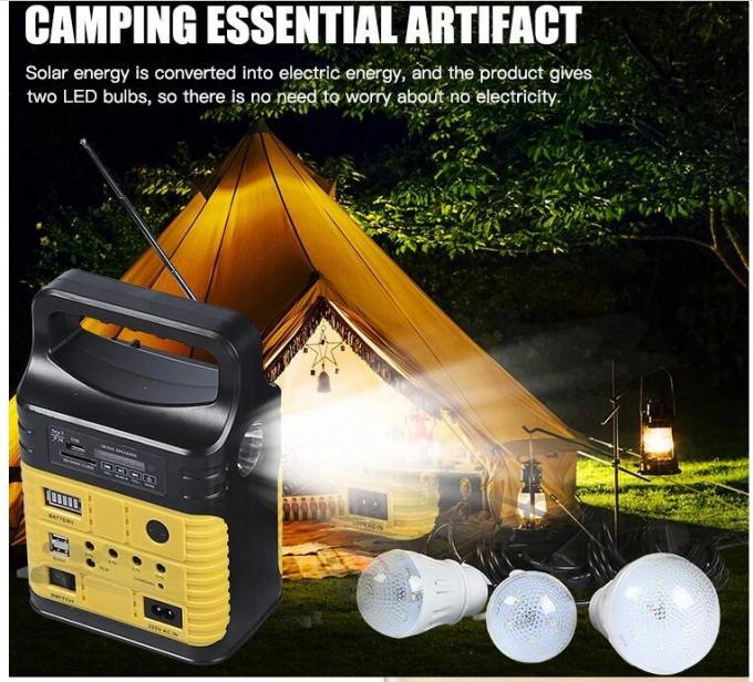 Newest 10W Solar Lamp Solar FM Radio Solar Indoor Lighting 3790 Global Sunrise Lights Solar Radio Solar Decoration Lights