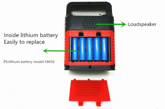 ODM Commercial 10 วัตต์ระบบไฟพลังงานแสงอาทิตย์ 8Hrs ถึง 30Hrs 6
