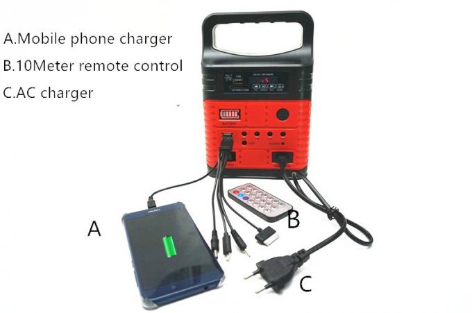 ODM Commercial 10 วัตต์ระบบไฟพลังงานแสงอาทิตย์ 8Hrs ถึง 30Hrs 7