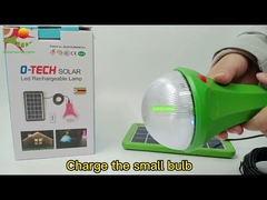 5V 5200mah 300lm LED Solar Home Lighting System สามารถชาร์จโทรศัพท์มือถือได้ 99G-1