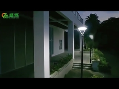 ขายส่งโคมไฟกันน้ำภายนอกภูมิทัศน์โพสต์แสงสวนกลางแจ้งเสาไฟพลังงานแสงอาทิตย์
