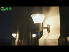 Professional Design Better Lighting กันน้ำกลางแจ้ง LED โคมไฟติดผนังพลังงานแสงอาทิตย์-B3001