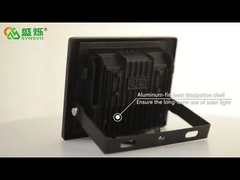 ไฟสวน LED น้ำท่วมไฟ LED พร้อมการอนุมัติ CE & RoHs IP67 Outdoor Solar Flood Light-8810