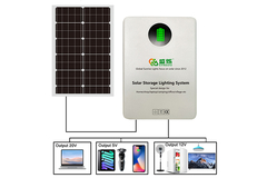 SRE918 ROHS ระบบจัดเก็บพลังงาน PV 150W 300W เครื่องกำเนิดไฟฟ้าพร้อมแผงเซลล์แสงอาทิตย์ลิเธียม