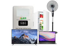 SRE938 อินเวอร์เตอร์ไฮบริดพลังงานแสงอาทิตย์แบบพกพา 12V พร้อมแบตเตอรี่ 6W*3 ชิ้น 50Hz